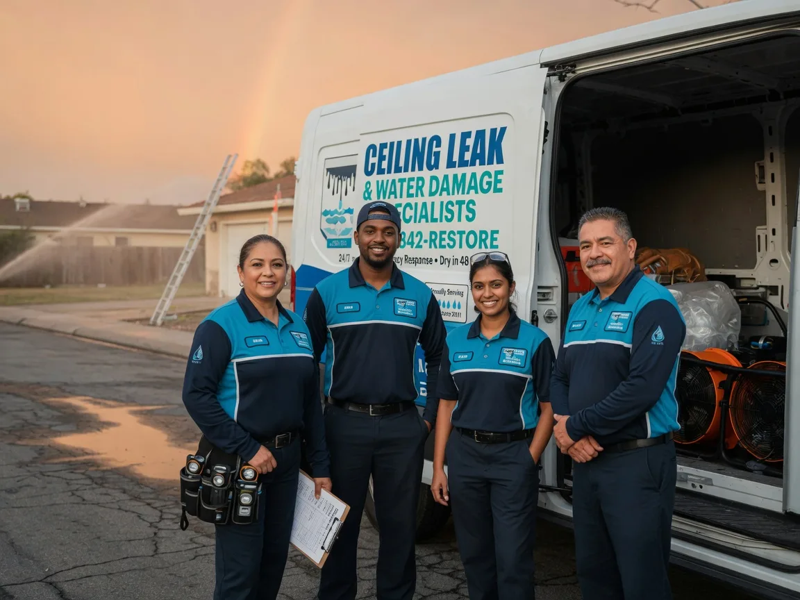 Ceiling Leak Cleanup company in New Jersey
